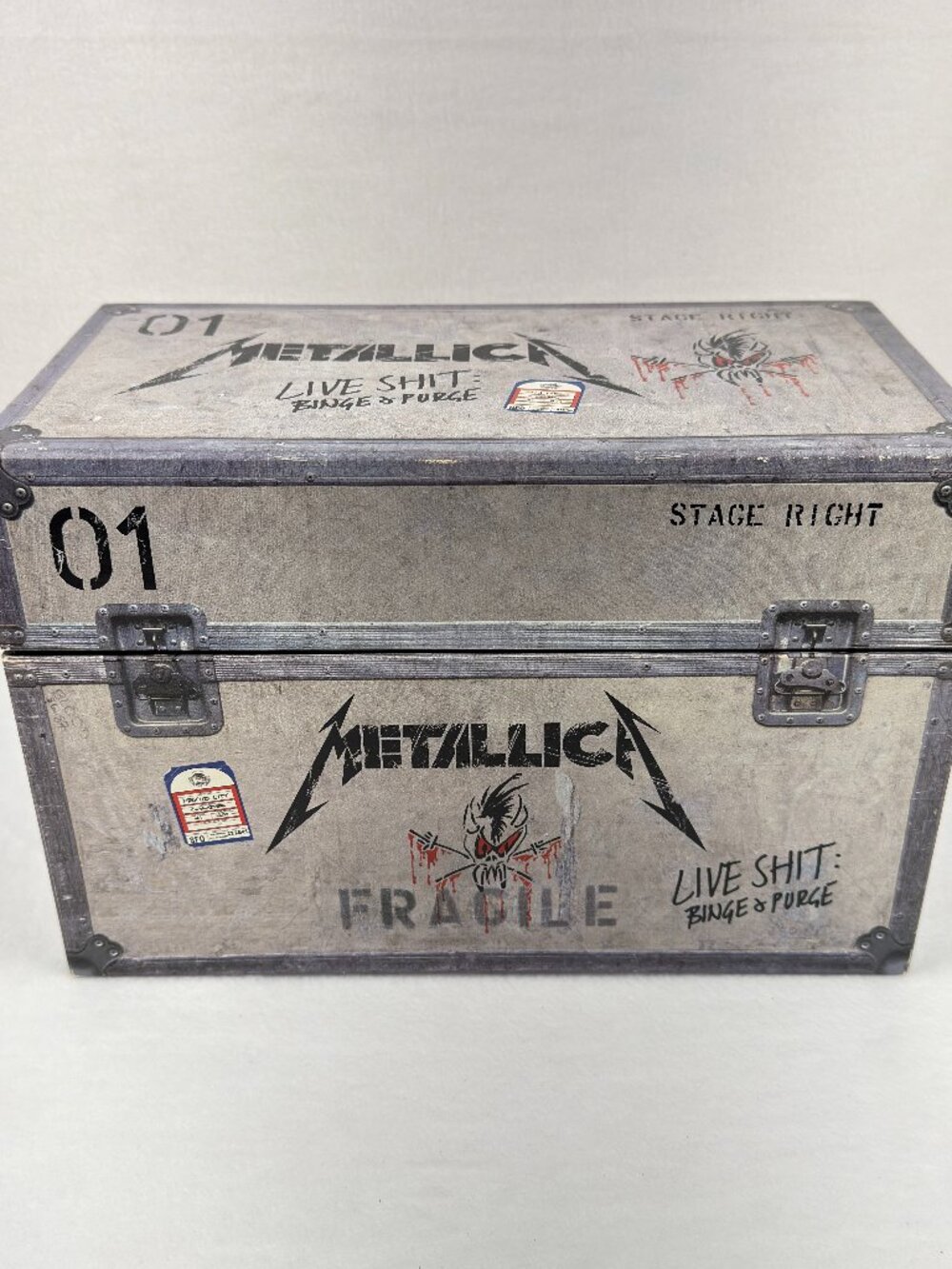 1993 Metallica Live Shit Binge &‎ Purge Road Case 4 CD Bundle (inc Kill Em All)